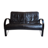 Ikea leather sofa design Tord Bjorklund 80s