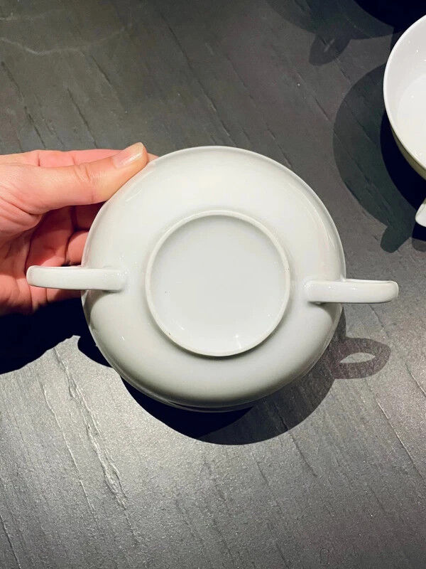 Set of 6 bowls porcelain