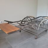 Wilson adjustable deck chair produced in 1871.