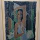 Fabian Lundqvist  (1913-1989), Swedish modern lithograph, 1958,  Framed