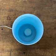 IKEA glass table lamp