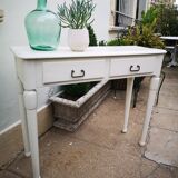 Console en bois vintage