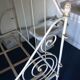 Wrought iron bed