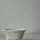 Bowl - braided salad bowl in French ceramic