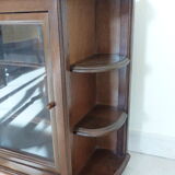 Solid wooden wall shelf