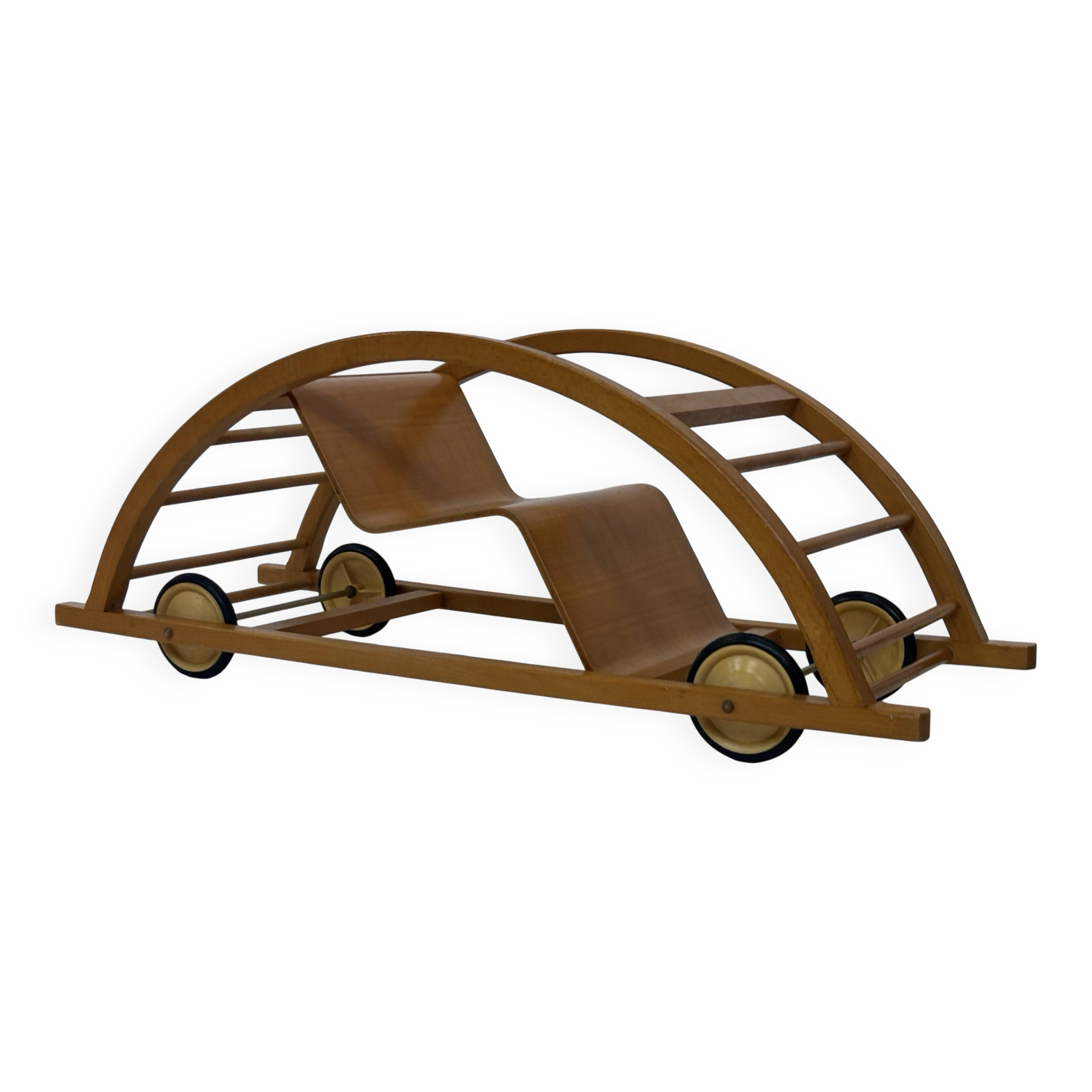Schaukelwagen by Hans Brockhage & Erwin Andra for Siegfried Lenz, 1955