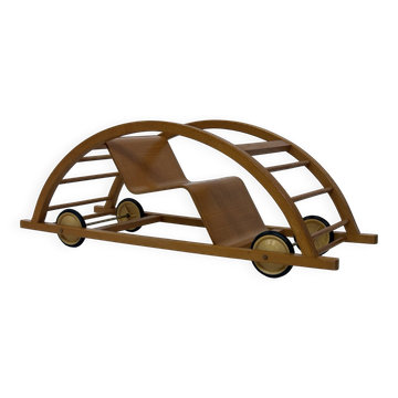 Schaukelwagen by Hans Brockhage & Erwin Andra for Siegfried Lenz, 1955