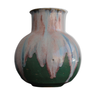Greber glazed ceramic vase