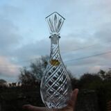 Bavarian crystal decanter + 8 glasses – with original box