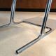 Chaise vintage vers 1970 - cuir et chrome