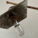 Lampe bronze Hakuli Israël années 50