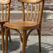 4 Bistro chairs Brasserie bentwood french bistro