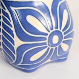 Midcentury ceramic owl figurine, Pablo Zabal, Chile, 1970s.