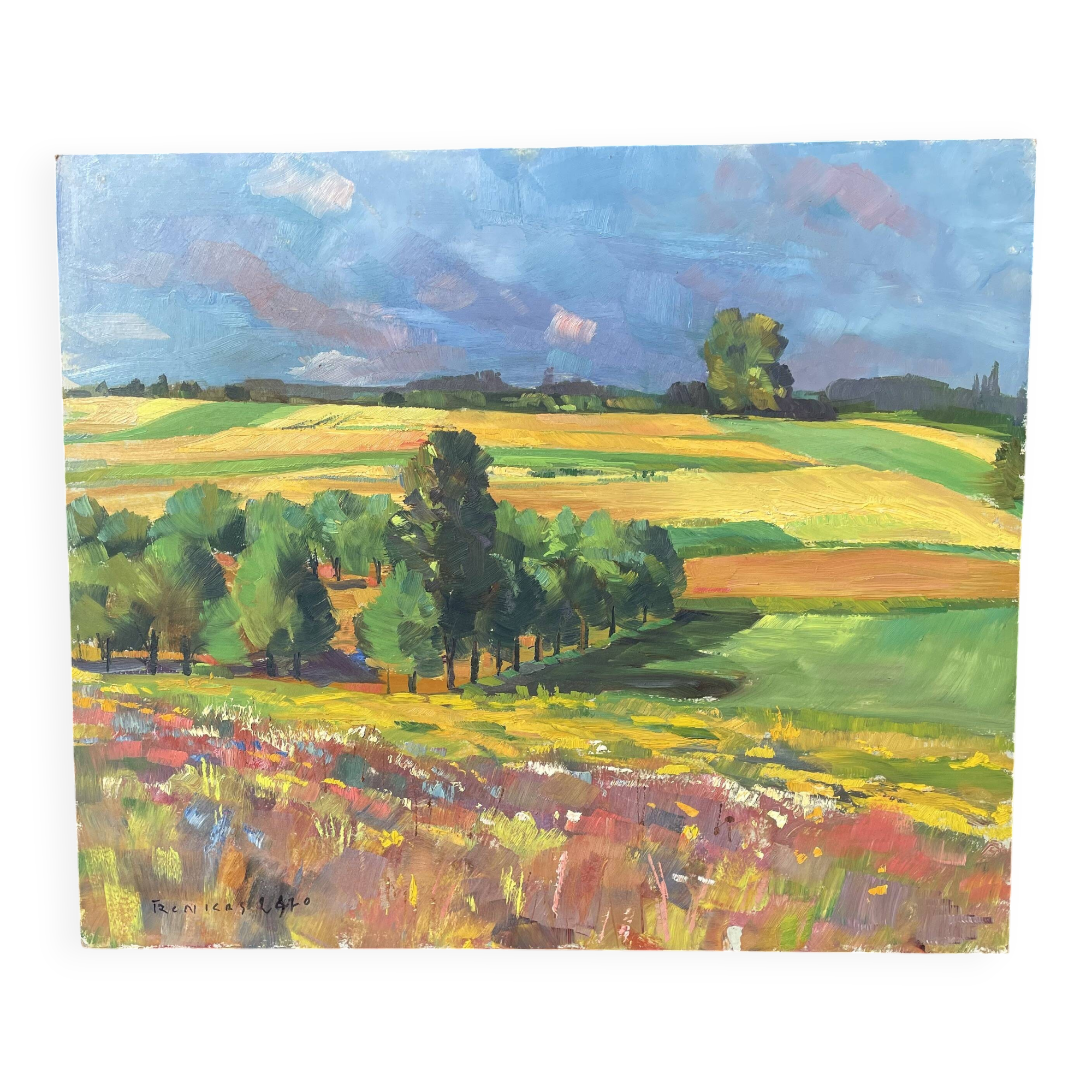 Landscape painting by Tony Reniers