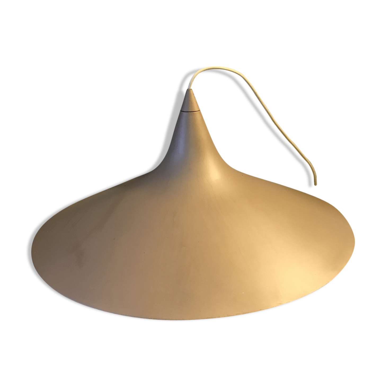 Scandinavian vintage metal hanging lamp