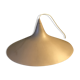 Scandinavian vintage metal hanging lamp
