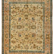 Turkish Handknotted Wool Oushak Rug 282 cm x 370 cm