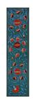 Hand-knotted rug, vintage Turkish rug 52x187 cm