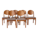 Set of 6 Danish Teak Dining Chairs – Korup Stolefabrik – 1970s Mid-Century