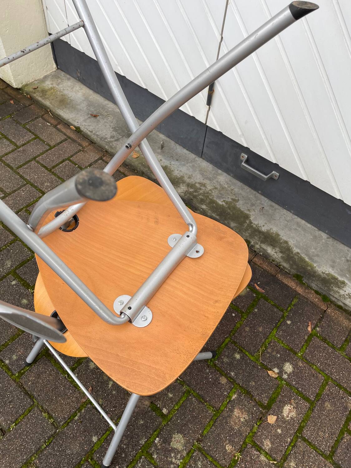 Bonaldo PIU side chairs, set of 3