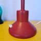 Lampe cocotte flexible bordeaux, 1960