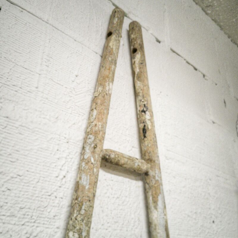 Old wooden ladder