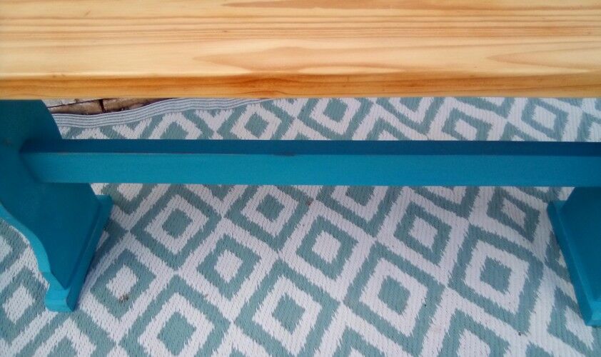 Vintage wooden bench