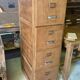 Renovated antique notary's binder