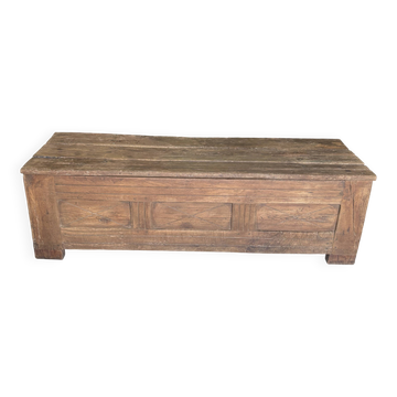Old solid wood table