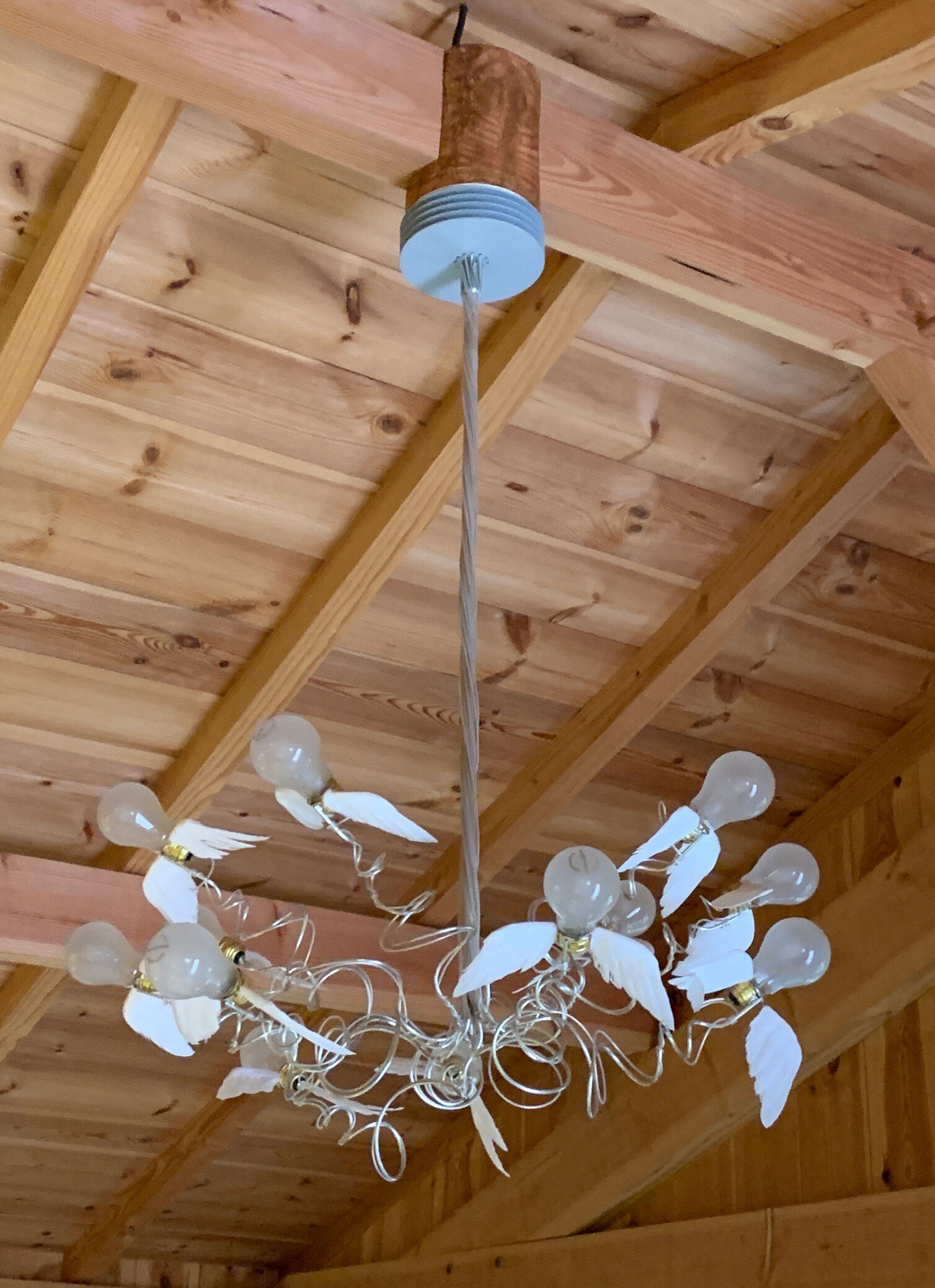 Birdie chandelier by Ingo Maurer