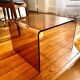Table basse vintage Plexiglas Michel dumas
