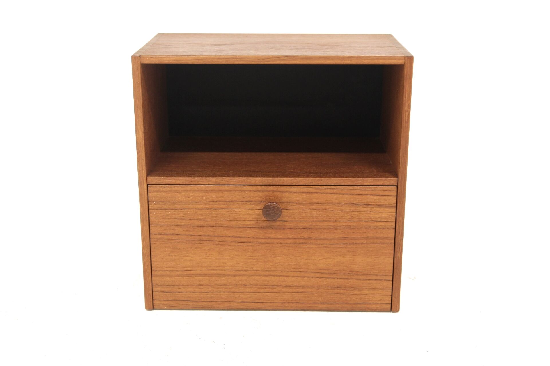 Teak wall console, Nils Jonsson for Troeds, Bjärnum, Sweden, 1960
