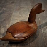 Empty pocket scandinavian "duck", teak, 60s