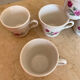 Set of 5 coffee cups