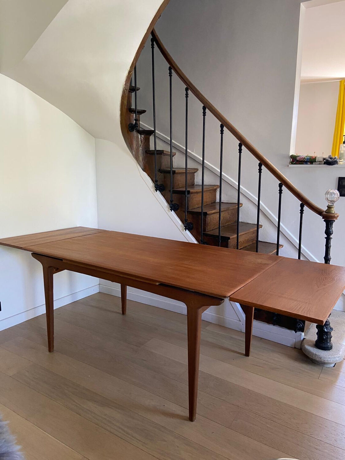 Scandinavian table in teak