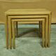 Set of three mid century nesting tables, Sweden 1960s