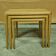 Set of three mid century nesting tables, Sweden 1960s