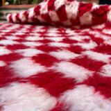 Redbox checkered rug 170x130cm