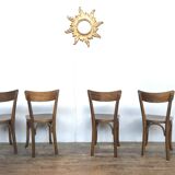 Series of 4 chairs, 1950/1960