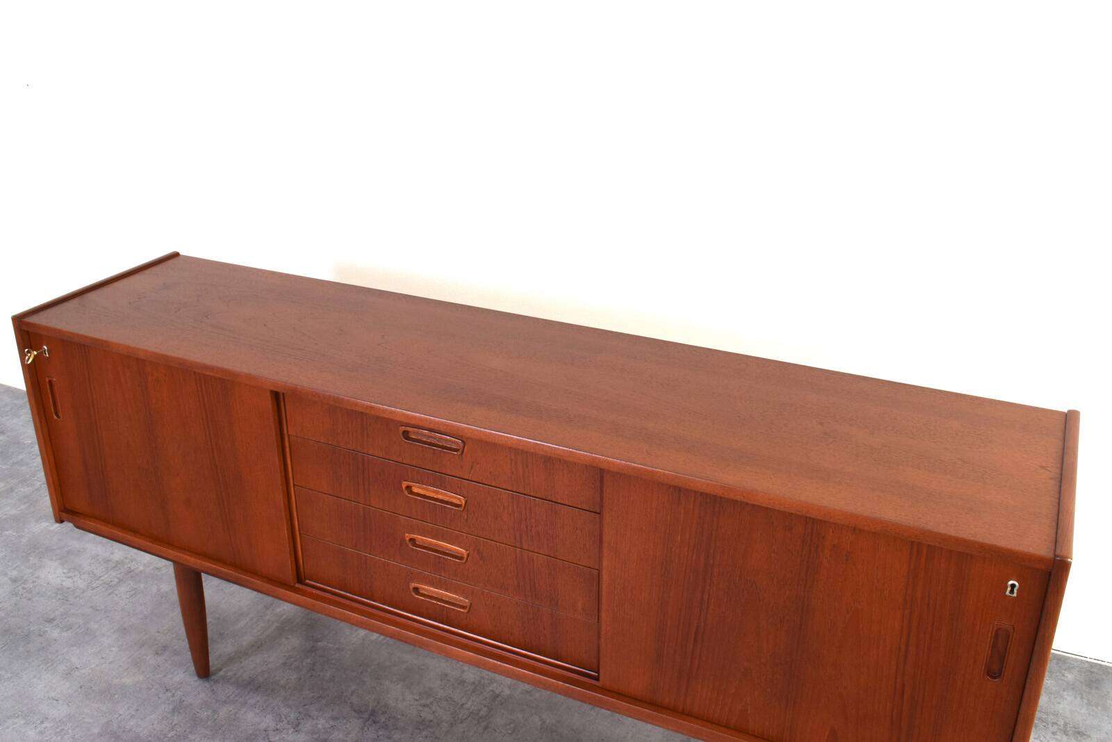 Mid-Century Danish Teak Sideboard, 1960s.