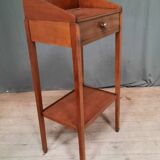 Cherry wood side table