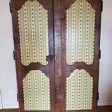 Pair of 19th century oak doors