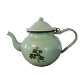 Old enamelled teapot