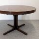 Table ronde de salle à manger extensible Baumann, France vers 1970