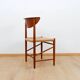 Ensemble de 2 chaises en teck par Peter Hvidt et Orla-Molgaard Nielsen