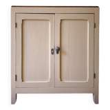 Buffet parisien ancien - bois & couleur lin