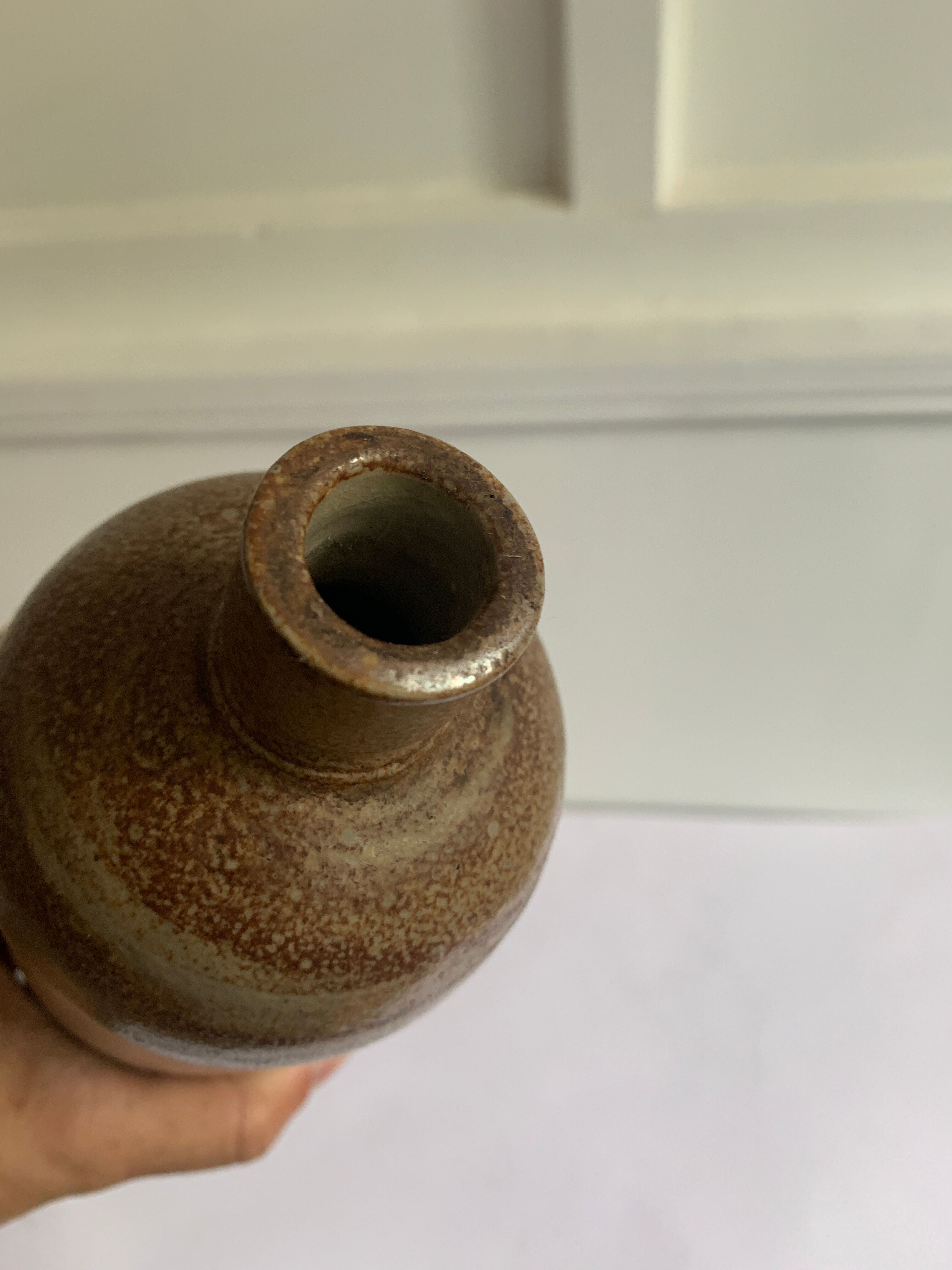 Sandstone bottle vase