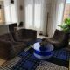 Togo in brown velvet by Michel Ducaroy for Ligne Roset 70s