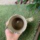 Vintage ceramic pitcher model flowers