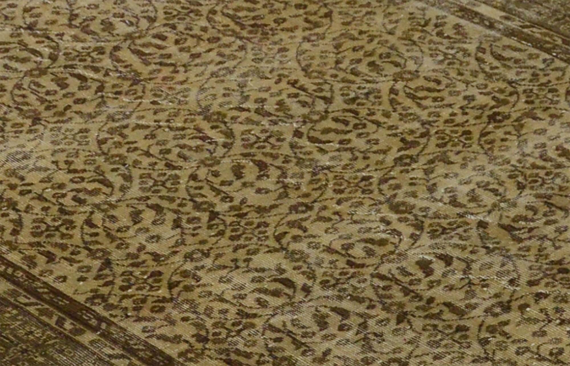 One-of-a-kind turkish handwoven vintage rug - rustic vintage charm 281x 171 cm